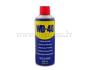 Skrvju atbrvotjs un ea mehnismiem WD40 - aerosols